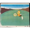 Image 1 : Original Animation Cel Buzz Cheerios Background Bee Art