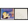 Image 1 : Drawing Original Flintstones Cel Production Barney Wink