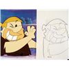 Image 2 : Drawing Original Flintstones Cel Production Barney Wink