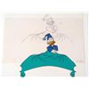 Image 2 : Stomach Hold Donald Duck Cel Drawing Orig Animation Art