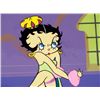 Image 2 : Betty Boop Orig Era Animation Cel Background Crown Art