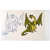 Image 2 : Cel Animation Original Didn't Listen Drawing Herculoids