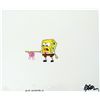 Image 1 : Spongebob Art Animation Getting Kicked Out Original Cel