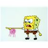 Image 2 : Spongebob Art Animation Getting Kicked Out Original Cel