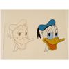 Image 2 : Blue Hat Original Animation Donald Duck Cel Drawing Art