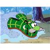 Image 2 : Original Bathing Shoes Animation Cel Printed Background