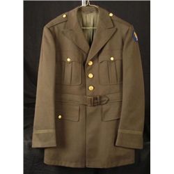 WWII OFFICERS UNIFORM-TAILOR MADE -