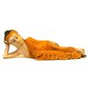 Image 1 : Reclining Buddha Hand Carved of Monkey Pod (CLB-1002)
