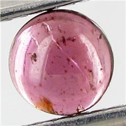 0.8ct Rubellite Tourmaline Cabochon Round (GEM-42311)