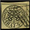 Image 1 : 1852 Papal States 4b Stamp (STM-1011)
