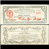 Image 1 : 1944 WW2 Guerrilla Rebel Philippines 5P Note Mindinao (CUR-07252)