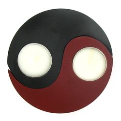 Mango Wood Candle Holder (DEC-713)