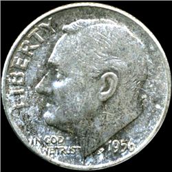 1956 FDR Silver 10c MS64/65 Mint Set Toned (COI-11520)