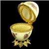 Image 3 : Fabrege Style Decorative Egg Photo Holder (CLB-862)