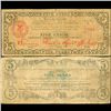 Image 1 : 1943 WW2 Guerrilla Rebel Philippines 5P Note Mindinao (CUR-07260)