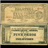 Image 1 : 1942 WW2 Guerrilla Rebel Philippines 5P Note Bohol (CUR-07262)