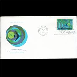 1968 UN First Day Postal Cover (STM-2724)