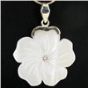 Handcrafted MOP Sterling Pendant (JEW-4412)