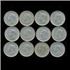1940 Britian 3p Silver XF/AU 12pcs (COI-8828)