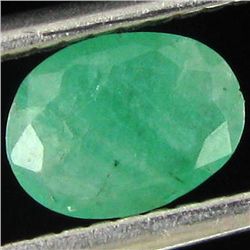 0.54ct Green Colombia Emerald Oval  (GEM-44188I)