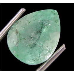 3.53ct Natural Green Colombian Emerald Pear (GEM-9606)