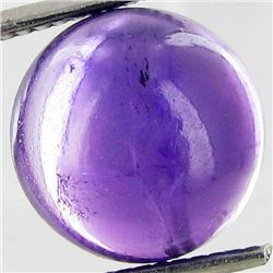 5.5ct Amethyst Cabochon Round (GEM-42539)