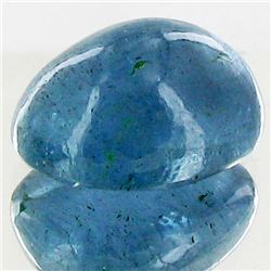 11.85ct Deep Blue Aquamarine Cabochon (GEM-45367)