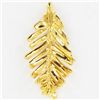 Gold Filled Redwood Needle Pendant (JEW-3879)