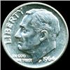 1964D FDR Silver 10c M64 Full Bands (COI-11912)