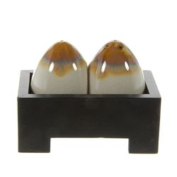 Ceramic Egg Salt & Pepper Set  (DEC-154)