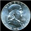 1961 Franklin Silver Half MS64/65 Full Bell Lines (COI-10503)