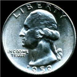 1959 Washington 25c MS65 (COI-12175)
