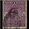 Image 1 : 1911 Scarce GB 2.5s Red Purple Used Stamp (STM-1564)