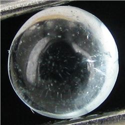 0.75ct Blue Topaz Cabochon Round (GEM-42629)