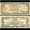 Image 1 : 1944 WW2 Guerrilla Rebel Philippines 5P Note Mindinao (CUR-07255)