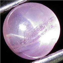 1.1ct Natural Burma Translucent Star Pink Sapphire (GEM-24321A)