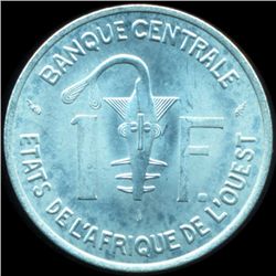 1972 W Africa 1f MS66+ Scarce (COI-10359)
