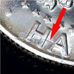 1966 JFK Half SMS MS66 Double Die Struck Thru ERROR (COI-10935)