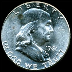 1961 Franklin Half MS64/65 (COI-11233)