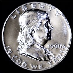 1960 Franklin Proof Half PR66/67 Underweight ERROR (COI-11030)