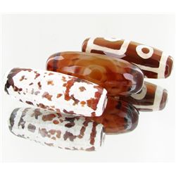 245ct Tibet Dzi Agate Bead Parcel (GEM-49701)