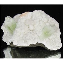 319gm Apophyllite & Stilbite Crystal Cluster (MIN-001775)