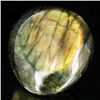 Image 1 : 200ct Large Polished Rainbow Labradorite Cabochon (MIN-001644)