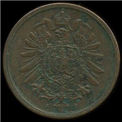 1875J Germany 2pf XF (COI-9801)
