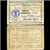 Image 1 : 1944 WW2 Guerrilla Rebel Philippines 50c Note Mindanao (CUR-07192)