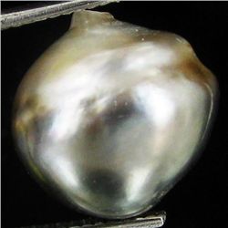 13.8ct Freeform Tahitian Black Pearl (GEM-45679)