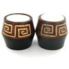Mango Wood Candle Holder Pair (DEC-763)