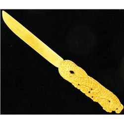 Carved Dragon Bone Dagger (CLB-1115)