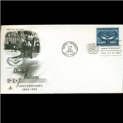 1965 UN First Day Postal Cover (STM-2485)