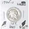 Image 1 : 1925-S BUFFALO NICKEL RED BOOK VALUE IS $50.00 *RARE KEY DATE FINE GRADE*!!